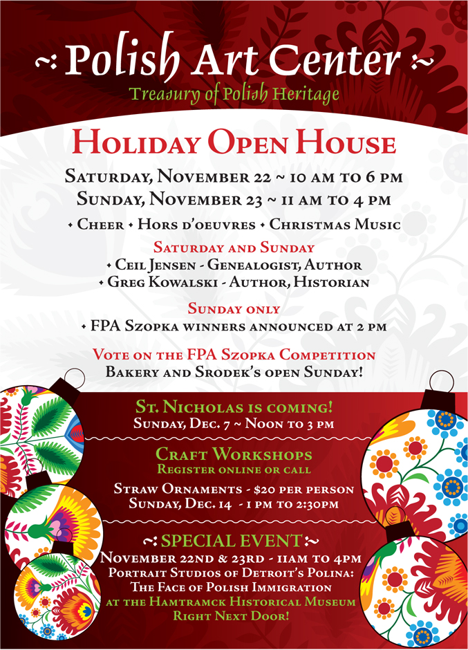 2014 Polish Art Center Open House and Events